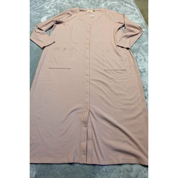 Me by Jennie Garth Magnolia Shadow 3X Regular Mrytel Maxi Cardigan NWOT - Picture 1 of 9